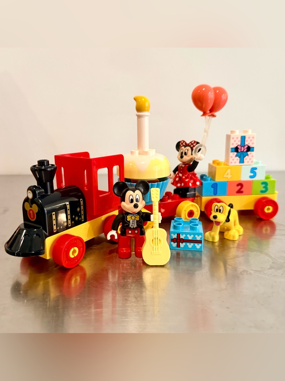 LEGO DUPLO Disney Mickey and Minnie Mouse Birthday Train Building Blocks 10941
